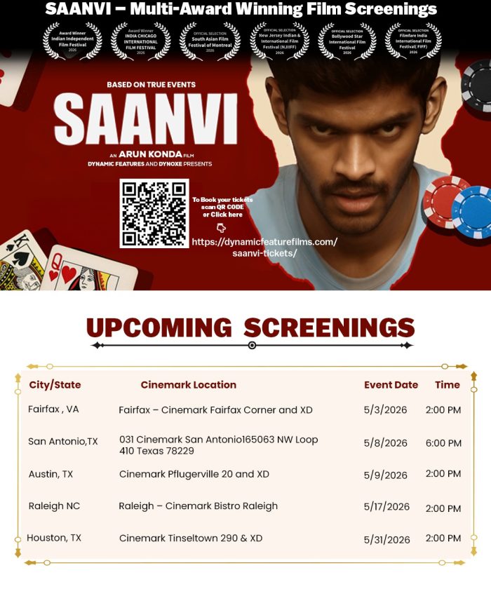 Saanvi screenings